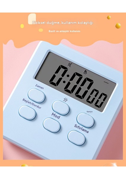 Çocuklar Için Öz Disiplinli Zaman Yönetimi Dijital Zamanlayıcı (Yurt Dışından) fırsatları