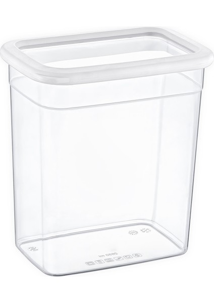 Skali Dikdörtgen Saklama Kabı 2350 ml