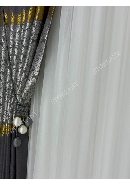 Ttimms Bambu 1/3 Sık Pileli Ütü Gerektirmez Tül Perde - Her Odaya Uygun | En Çok Tercih Edilen Model fırsatları