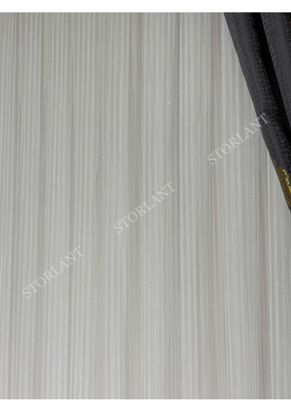 Çift Makarna Burgulu Düz Tül Perde 1/3 Sık Pileli, Ütü Gerektirmez | En Çok Tercih Edilen Model indirimleri