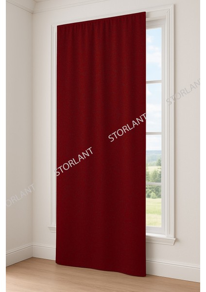 Düz Pile Bordo Blackout Karartma Perde – Işık Geçirmez L Tüm Odalara Karanlık Katar! Favori Ürün fiyatları
