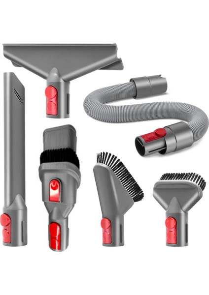 Dyson V7 V8 V10 V11 V15 Absolute Detect Hayvan Vakumu Ataşmanları Ev Araba Temizliği Için Dar Alan Temizleme Aracı (Yurt Dışından)