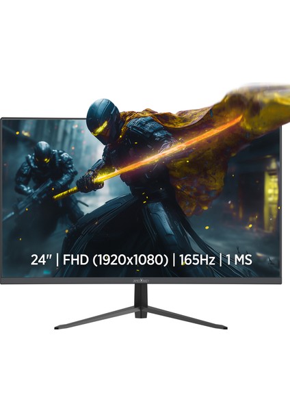 Rion R10 24" 165Hz 1ms Fhd Va Curved Gaming Monitör (Sıfır Ölü Piksel Garantili)