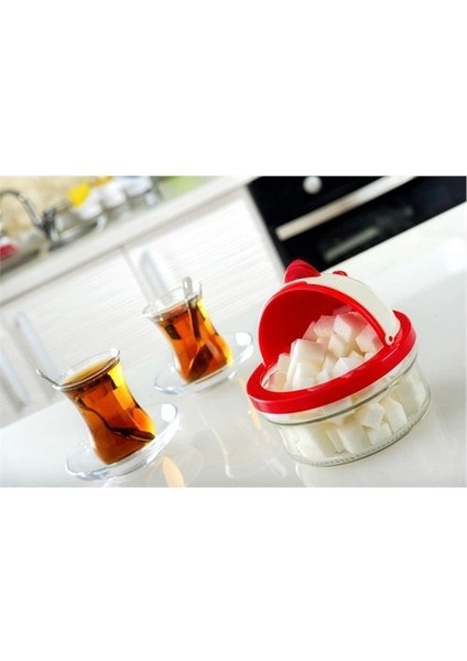 Ördek Figürlü Cam Şekerlik 420 ml fiyatları