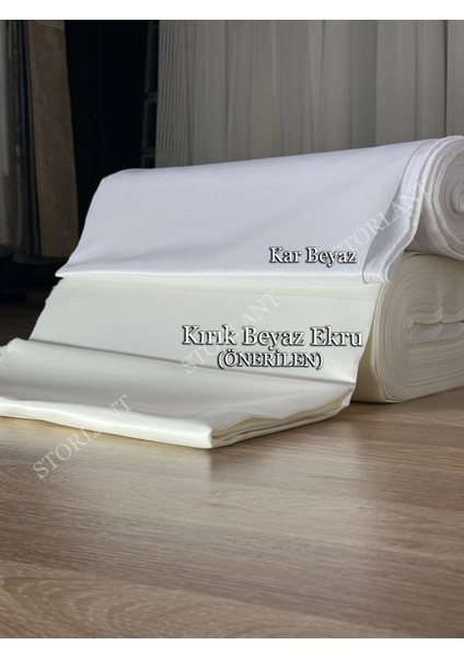 Kırık Beyaz Saten Güneşlik – Fon Veya Tül Fark Etmez, Her Kombine Yakışır! Tüm Odalara Şıklık Katar! fırsatları