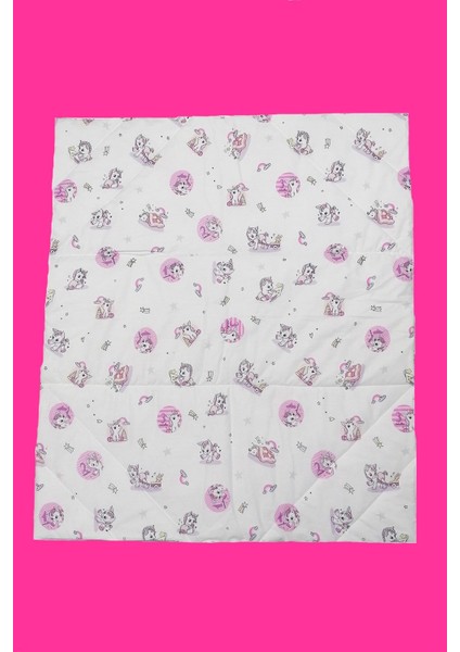 Bebek Oyun Minderi Oyun Halısı Alt Açma Minderi Unicorn Desenli %100 Pamuklu Kumaş fiyatları