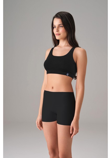 Kadın Viskon Fitilli Kaplı Spor Sütyen 5555 fiyatları