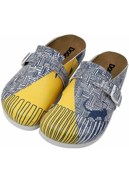 Kadın Vegan Deri Çok Renkli Terlik - Florasancat Tasarım fırsatları