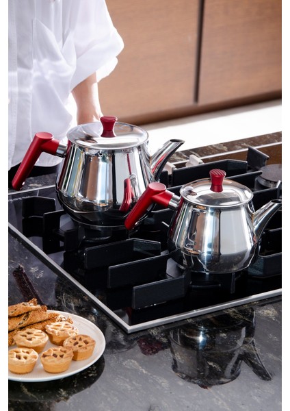 Gina Large Paslanmaz Çelik Çaydanlık