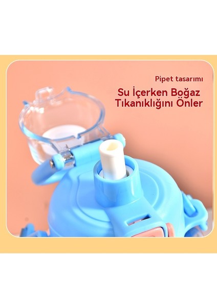 Çocuklar Için Pipet ile Taşınabilir Karikatür Su Bardağı (Yurt Dışından) fiyatları