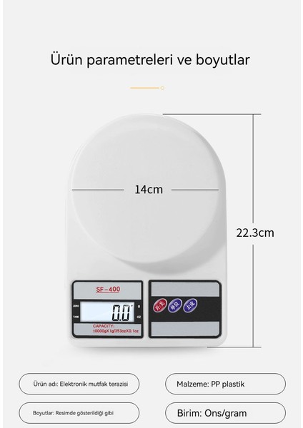 Pişirme Ev Küçük Yüksek Hassasiyetli 0.1g Ölçek (Yurt Dışından) modelleri