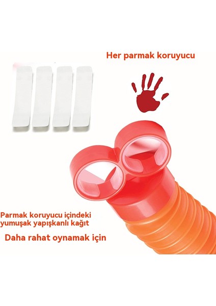 Parmak Teleskopik Tüp Pop Tubes Parmak Çekme Tüp Körük Dekompresyon Oyuncak (Yurt Dışından) modelleri