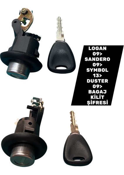 Symbol-Sandero 2013> Bagaj Kilit Şifre Anahtarlı 905020198R