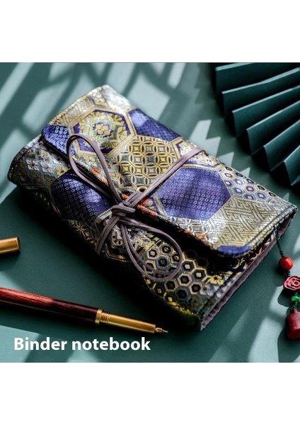 (Ince Modeller) A6-Mavi Gergedan Gevşek Yapraklı El Kitabı (45) Set Genç Kızlar Sevimli El Kitabı Basit Günlük (Yurt Dışından)