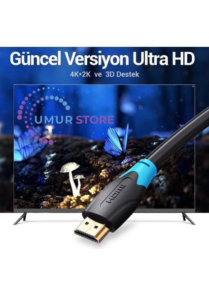 5m HDMI Kablo Full Hd Görüntü 4K modelleri