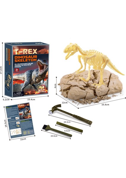 Dinozor Fosili Arkeolojik Kazı Oyuncakları (Yurt Dışından)