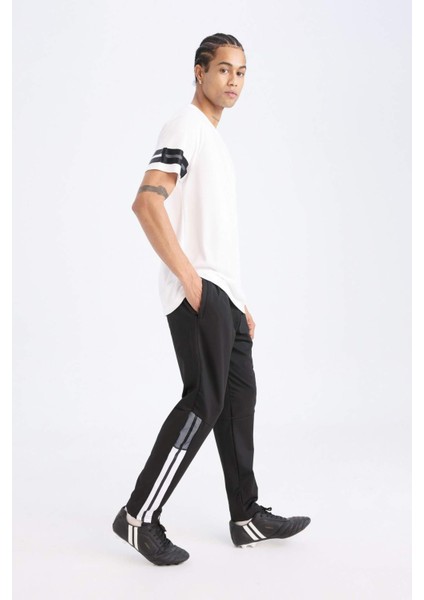 Fit Sporcu Jogger Eşofman Altı Slim Fit Dar Kesim Standart Paça Skuba Dalgıç Kumaş D0670AX24AU fiyatları