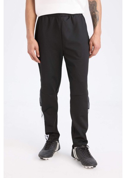 Fit Sporcu Jogger Eşofman Altı Slim Fit Dar Kesim Standart Paça Skuba Dalgıç Kumaş D0670AX24AU fırsatları