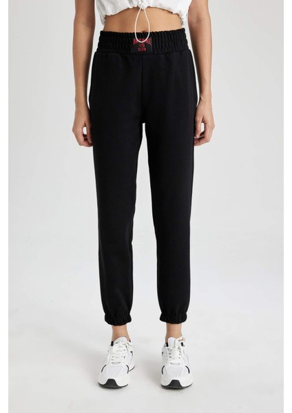 Fit Standart Fit Jogger Eşofman Altı Çift Cepli Beli Paçası Lastikli B8978AX24SM