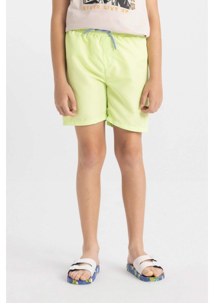 Erkek Çocuk Basic Düz Deniz Şortu B7737A824HS modelleri