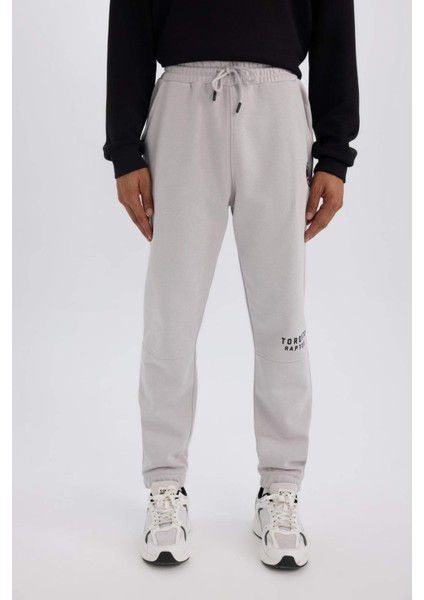Fit NBA Toronto Raptors Kalın Jogger Eşofman Altı Standart Fit Cepli Beli Bağcıklı D6573AX25SP indirimleri