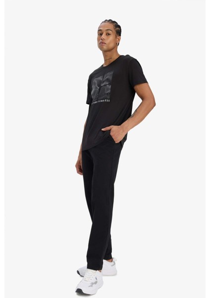 Fit Slim Fit Dar Kesim Çift Cepli Standart Paça Esnek Multifonksiyonel Sporcu Jogger D7808AX25SP