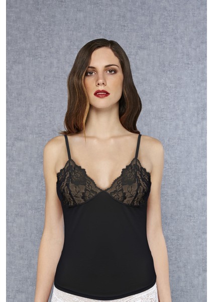 Kadın Dantelli Askılı Atlet 9382 fiyatları