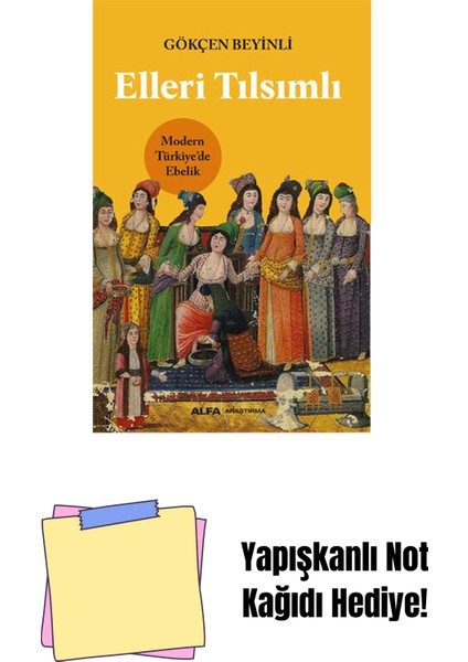 Elleri Tılsımlı + Yapışkanlı Not Kağıdı