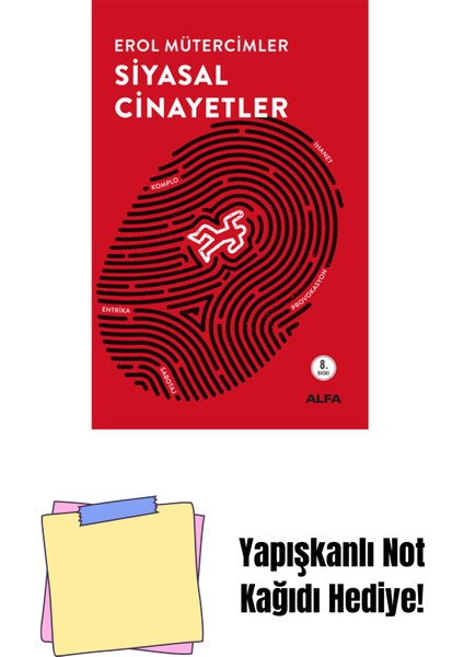 Siyasal Cinayetler + Yapışkanlı Not Kağıdı