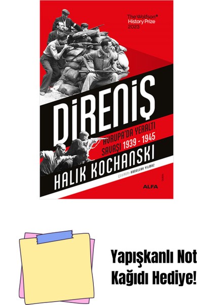 Direniş + Yapışkanlı Not Kağıdı