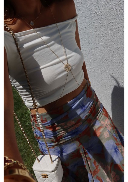 Yanı ve Askısı Büzgülü Bluz fırsatları