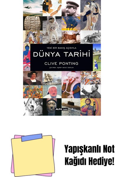Dünya Tarihi (Ciltli) + Yapışkanlı Not Kağıdı