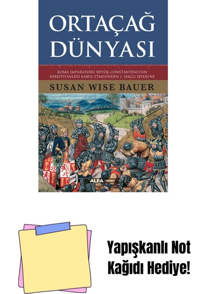 Ortaçağ Dünyası + Yapışkanlı Not Kağıdı
