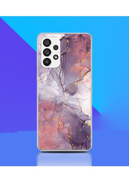 Samsung Galaxy A32 Uyumlu Premium Kalite Baskılı Esnek Şeffaf Kılıf