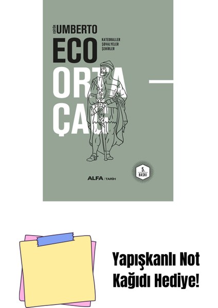 Ortaçağ 2 (Ciltli) + Yapışkanlı Not Kağıdı