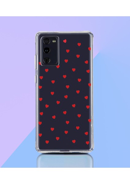 Samsung Galaxy S20 Fe Uyumlu Premium Kalite Baskılı Esnek Şeffaf Kılıf