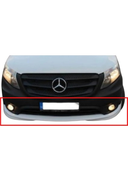 Vito 2015 Üstü Fiber Ön Tampon Eki (( Boyasız ))