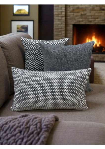 Arion 3'lü Kombin Set Dokuma Kırlent Kılıfı 2 Adet 43X43 1ADET 30X50 fiyatları