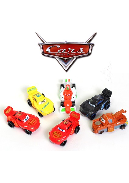 Disney Pixar Cars Yumurta Şeklinde Araba Oyuncakları Mcqueen Dönüştürülebilir Araba 6 Parçalı Set Model Araba Oyuncak Seti (Yurt Dışından) fırsatları