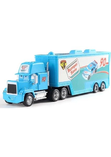 2025 Cars 2 Disney Pixar Car 3 Lightning Mcqueen Mack Uncle Jackson Storm Truck Diecast Dinoco Metal Toys Gift For Children Kids (Yurt Dışından)