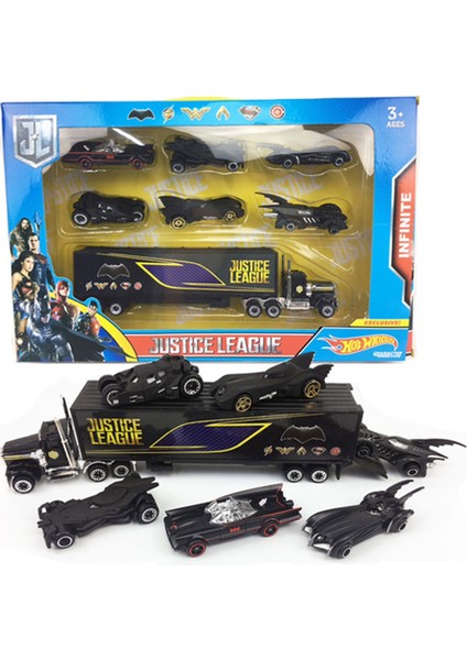 Yeni 6 Adet Batmobil Alaşım Model Arabalar 1:64 Batman Tumbler 6 Nesil Kombinasyonu Ev Dekor Araba Koleksiyonu Oyuncaklar Çocuklar Için (Yurt Dışından)