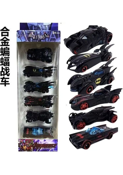 Yeni 6 Adet Batmobil Alaşım Model Arabalar 1:64 Batman Tumbler 6 Nesil Kombinasyonu Ev Dekor Araba Koleksiyonu Oyuncaklar Çocuklar Için (Yurt Dışından) fırsatları