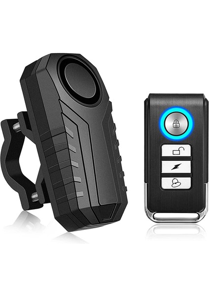 Extractme Motosiklet Hırsız Alarmı Uzaktan Kumanda ile 113DB Kablosuz Su Geçirmez Araba Elektrikli Bisiklet Güvenlik Anti Kayıp Alarm (Yurt Dışından)