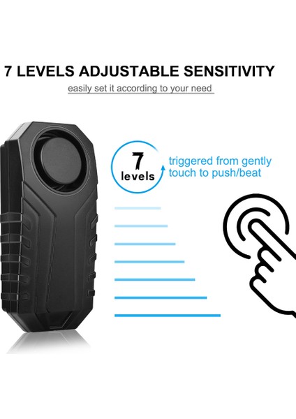 Extractme Motosiklet Hırsız Alarmı Uzaktan Kumanda ile 113DB Kablosuz Su Geçirmez Araba Elektrikli Bisiklet Güvenlik Anti Kayıp Alarm (Yurt Dışından) modelleri