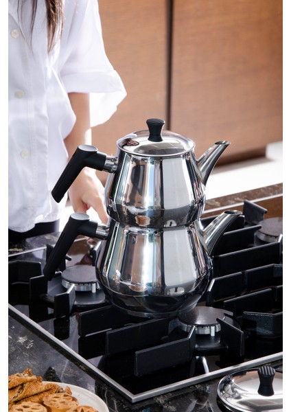 Gina Large Paslanmaz Çelik Çaydanlık