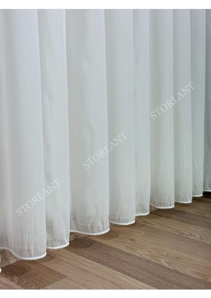 Soft Bambu Ağır Gramajlı 1/3 Sık Pileli Ütü Gerektirmez Tül Perde | En Çok Tercih Edilen Model