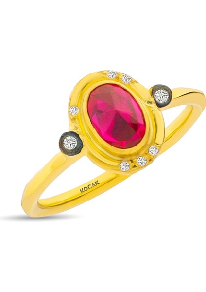 14 Ayar Altın Elvera Yüzük 934