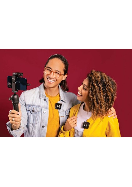 Kablosuz Mikrofon Seti Wireless Go II İki Kişilik Kullanım İçin 200m Menzil indirimleri