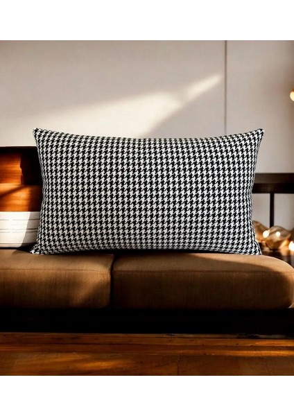 Kazayağı Desenli Kırlent Kılıfı '30X50'