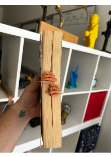 – 3D Baskı Iskelet El Kitap Ayracı | Pla Malzeme, Dayanıklı ve Özel Tasarım fırsatları